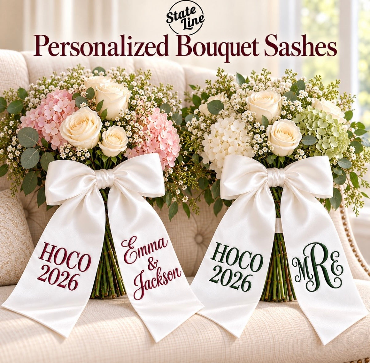 Bouquet Sashes