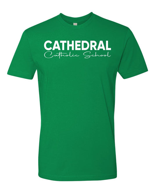 Cathedral Catholic Script Shirt